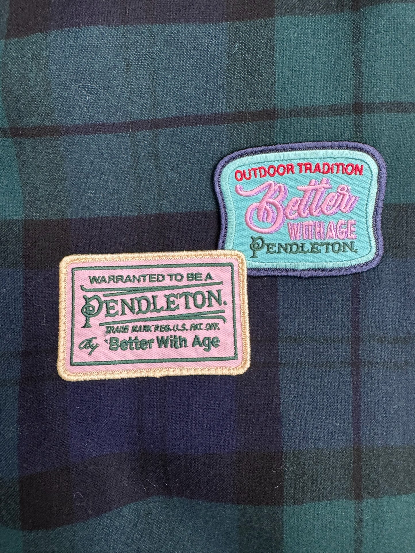 BETTER WITH AGE PENDLETON NEWPORT MIXED MEDIA TROUSER