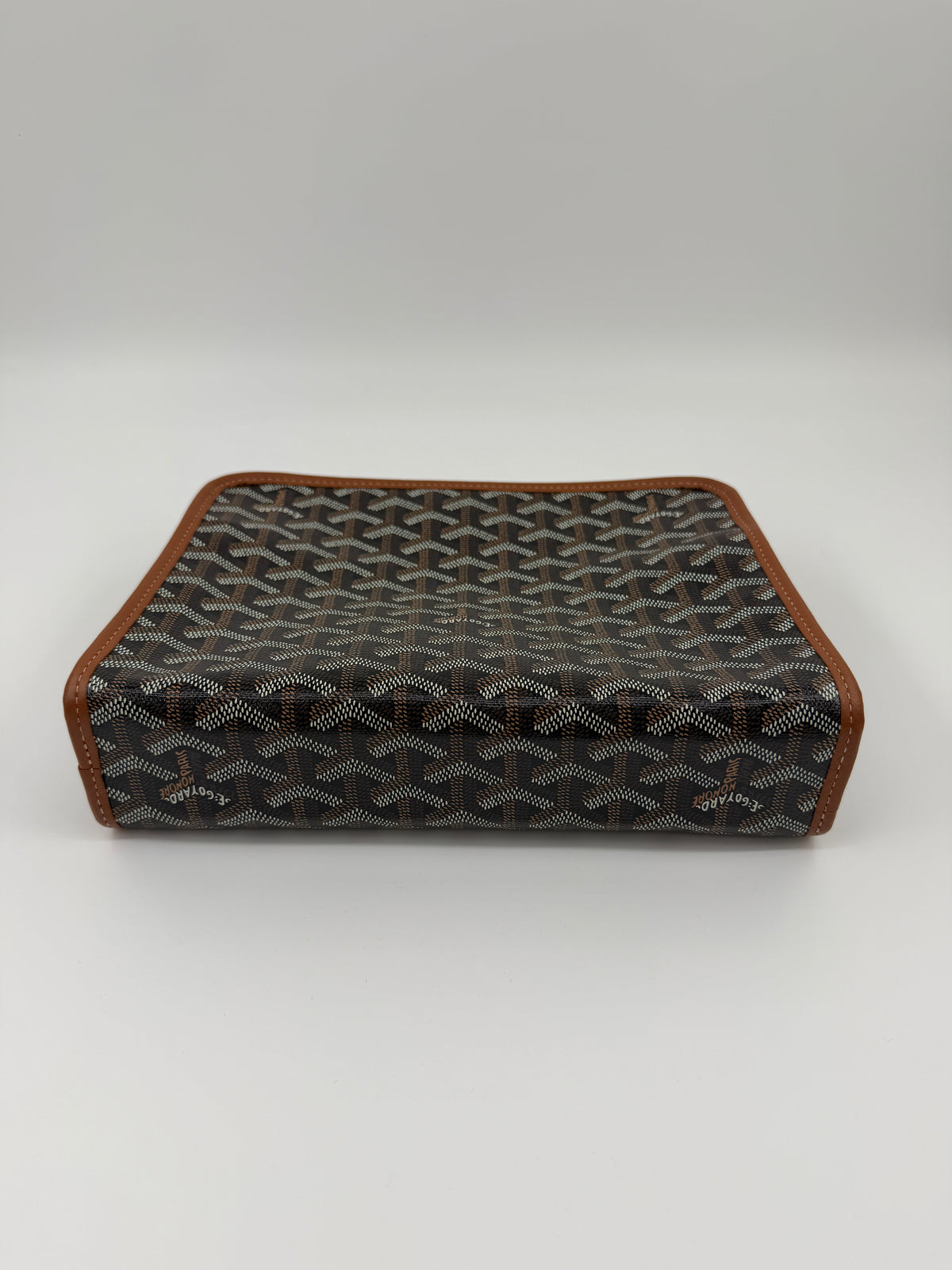 GOYARD JOUVENCE TOILETRY POUCH - BROWN/BLACK