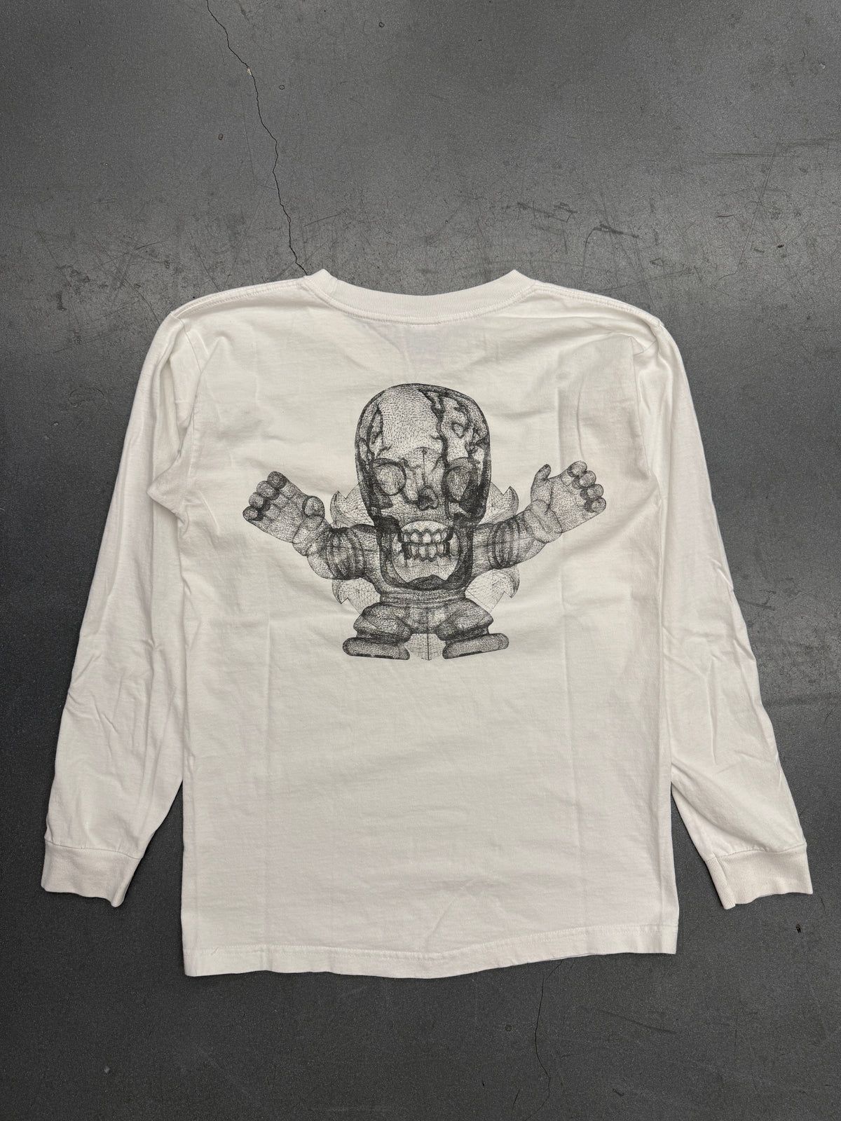 VINTAGE CHROME HEARTS FOTI LONG SLEEVE POCKET TEE