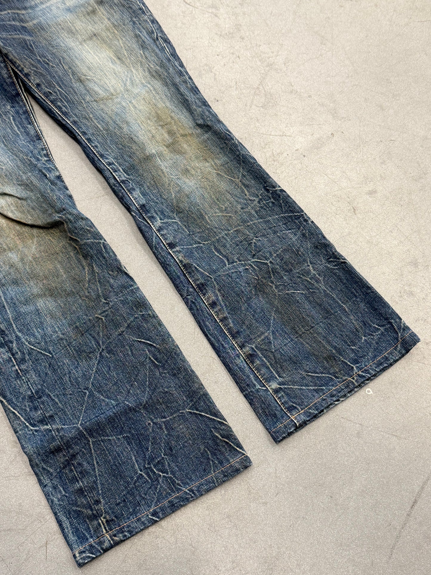 VINTAGE HYSTERIC GLAMOUR "TOO DRUNK TO FUCK" JEANS