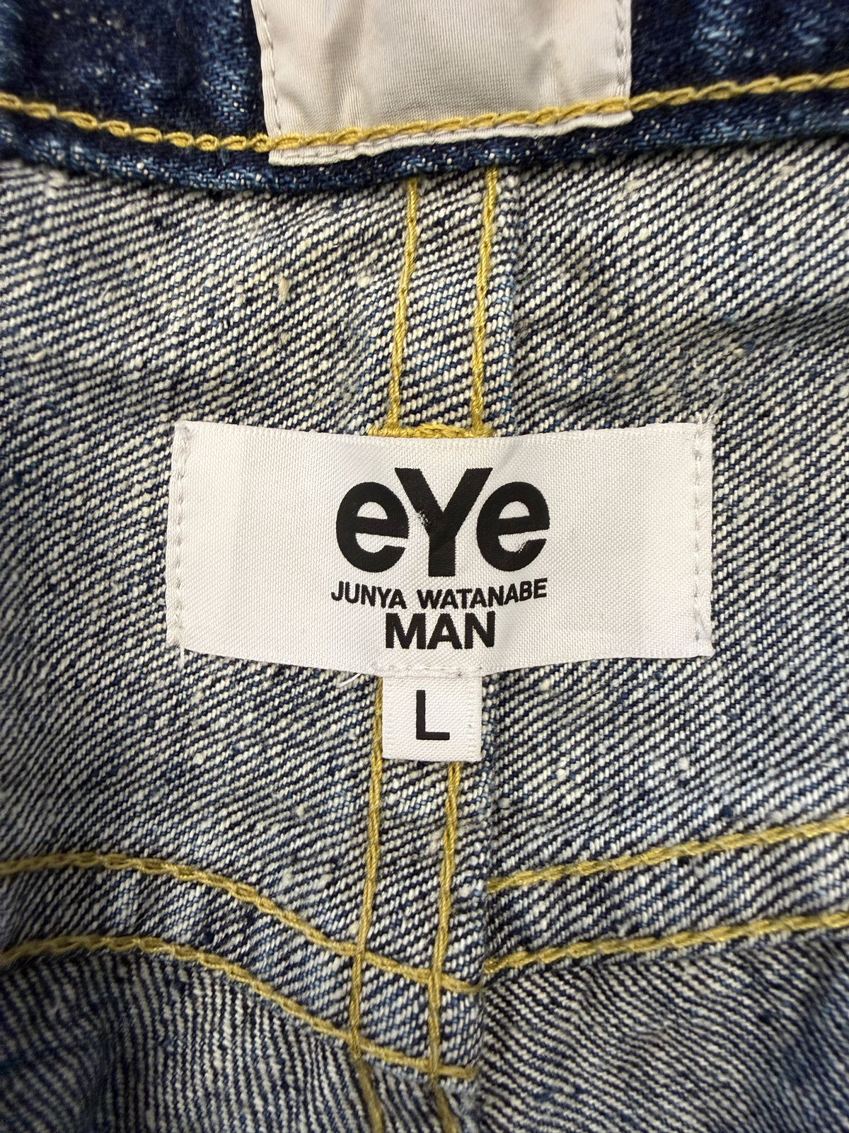 AD24 JUNYA WATANABE EYE NM DISTRESSED DENIM JEANS