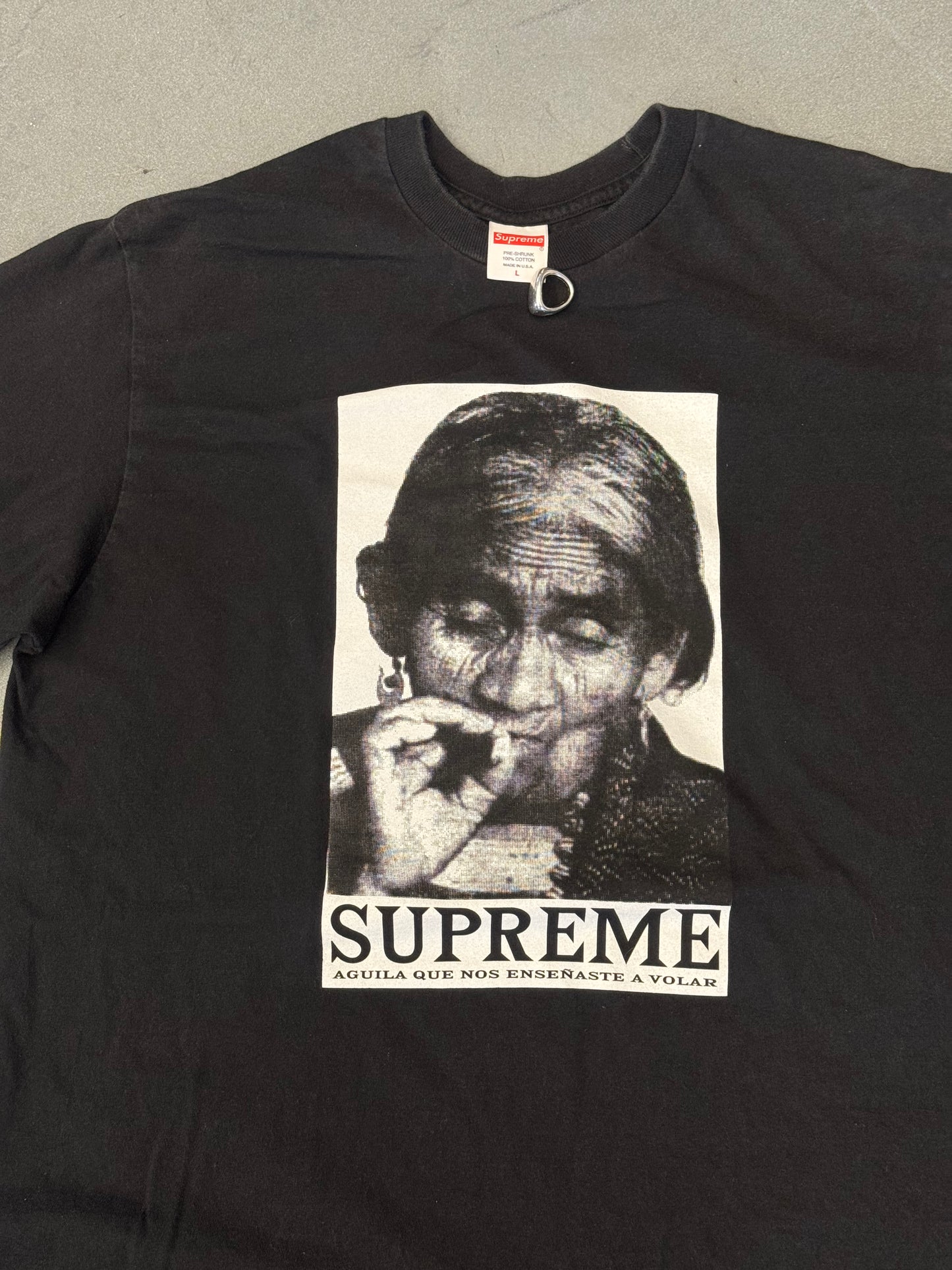 FW19 SUPREME AGUILA TEE - BLACK
