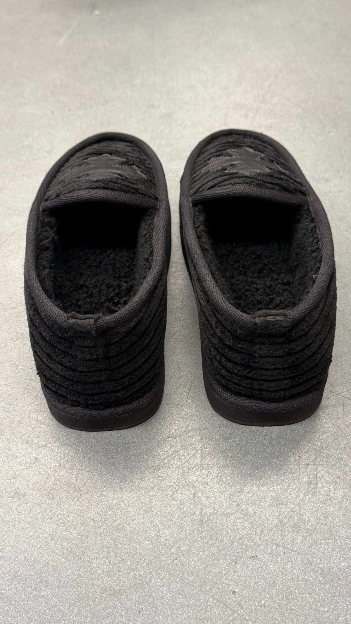 CHROME HEARTS CROSS PATCH SLIPPERS