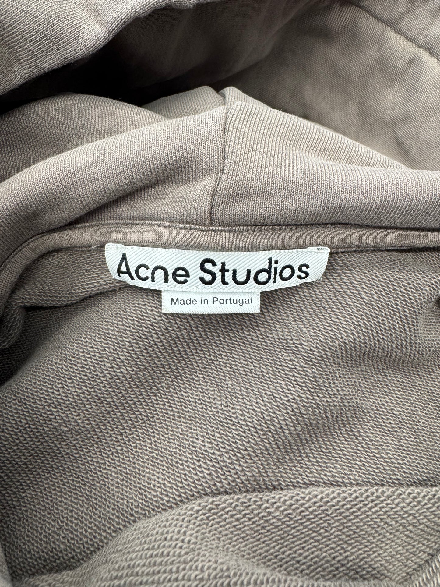 ACNE STUDIOS DOUBLE LAYER BUSINESS CARD HOODIE