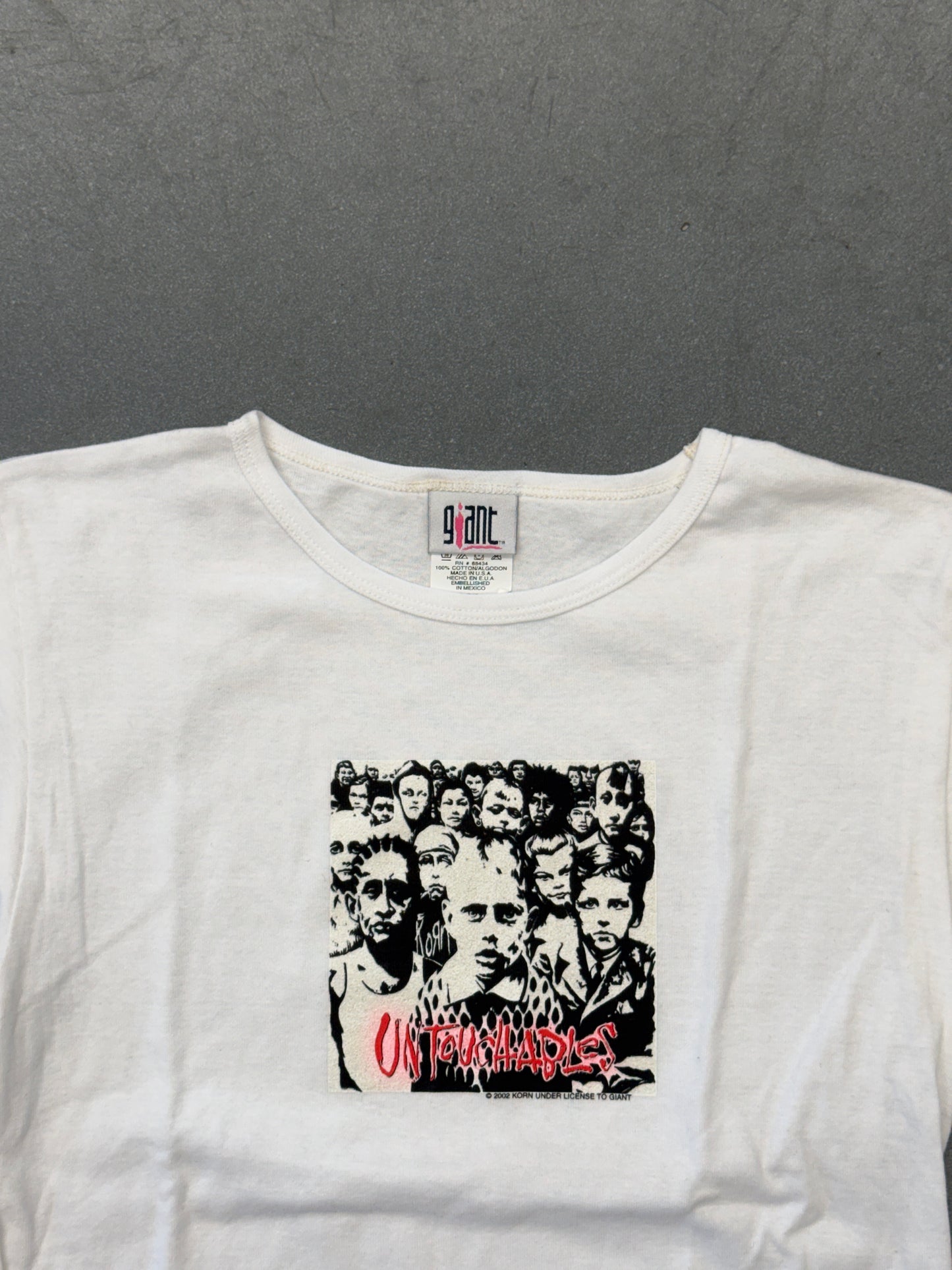 2002 YOUTH KORN UNTOUCHABLES TEE (GIANT TAG)