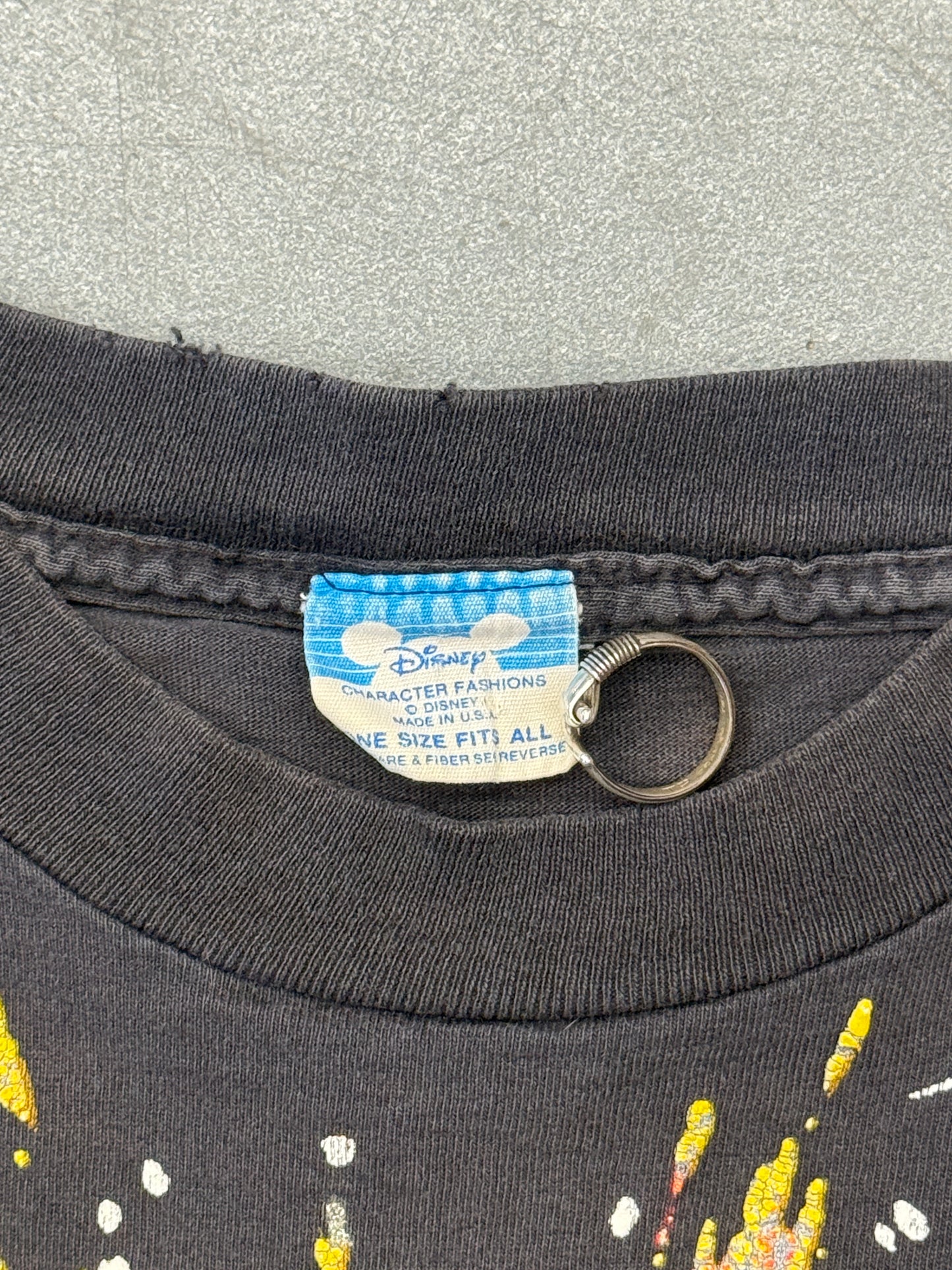 90S DISNEY STAR TOURS ALL OVER PRINT TEE (DISNEY TAG)
