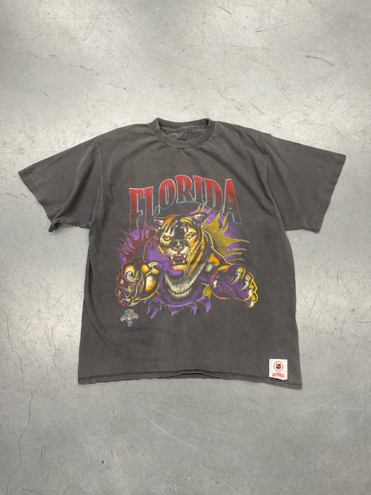 90'S FLORIDA PANTHERS BREAKTHROUGH NUTMEG TEE (PULLED TAG)