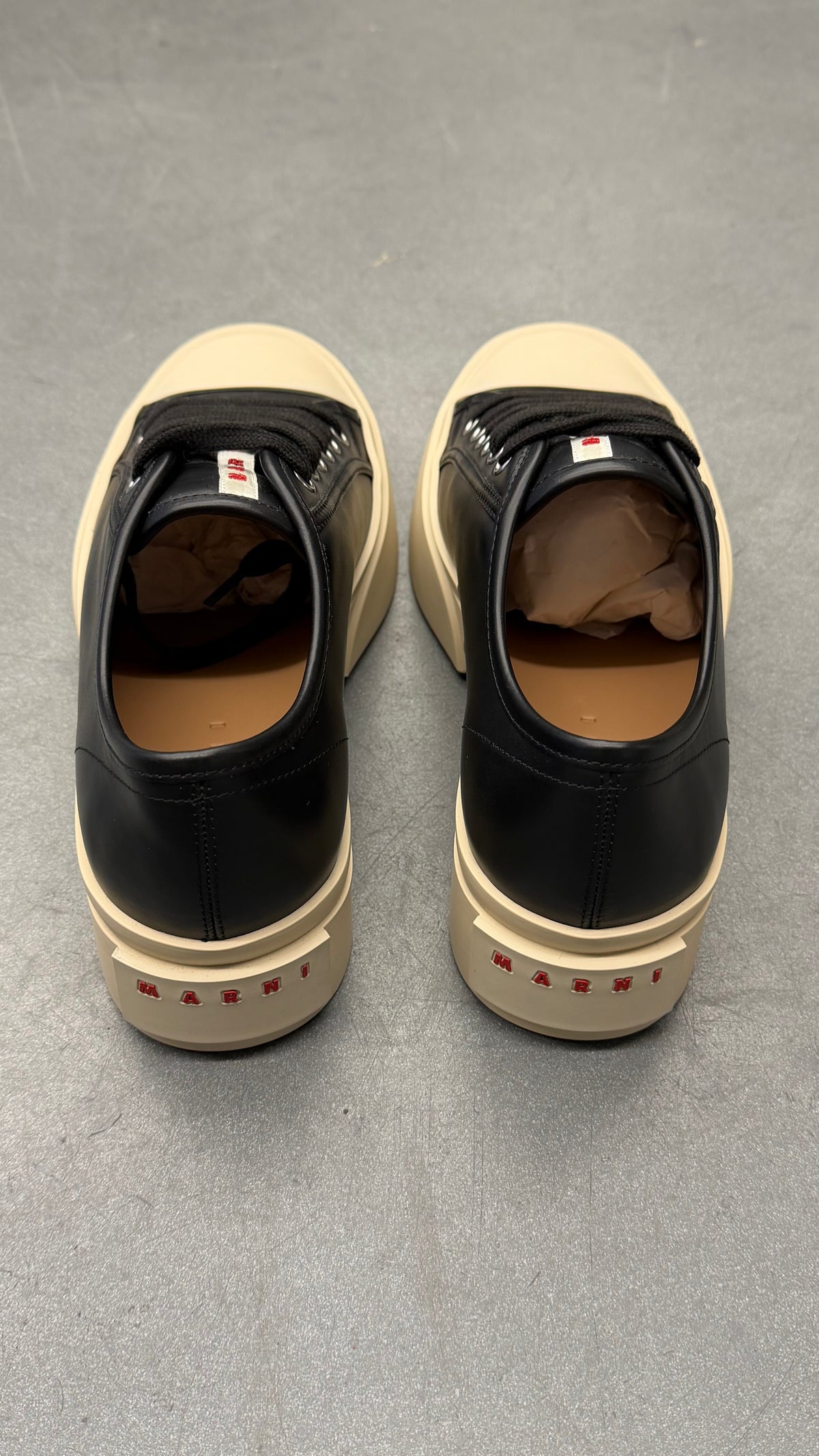 MARNI PABLO LOW-TOP OVERSIZED PLATFORM SNEAKERS