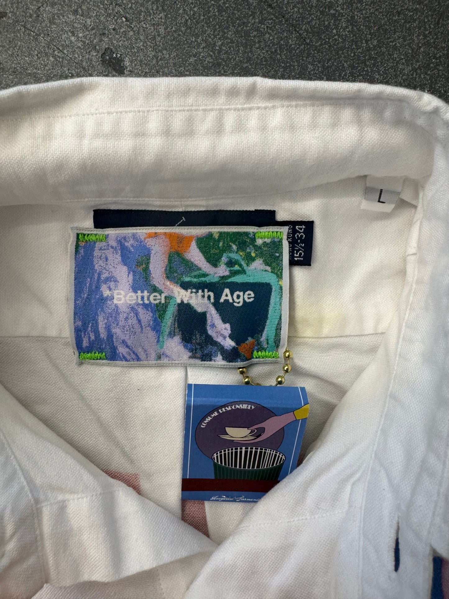 BETTER WITH AGE JOHNNY BUTTON DOWN SHIRT