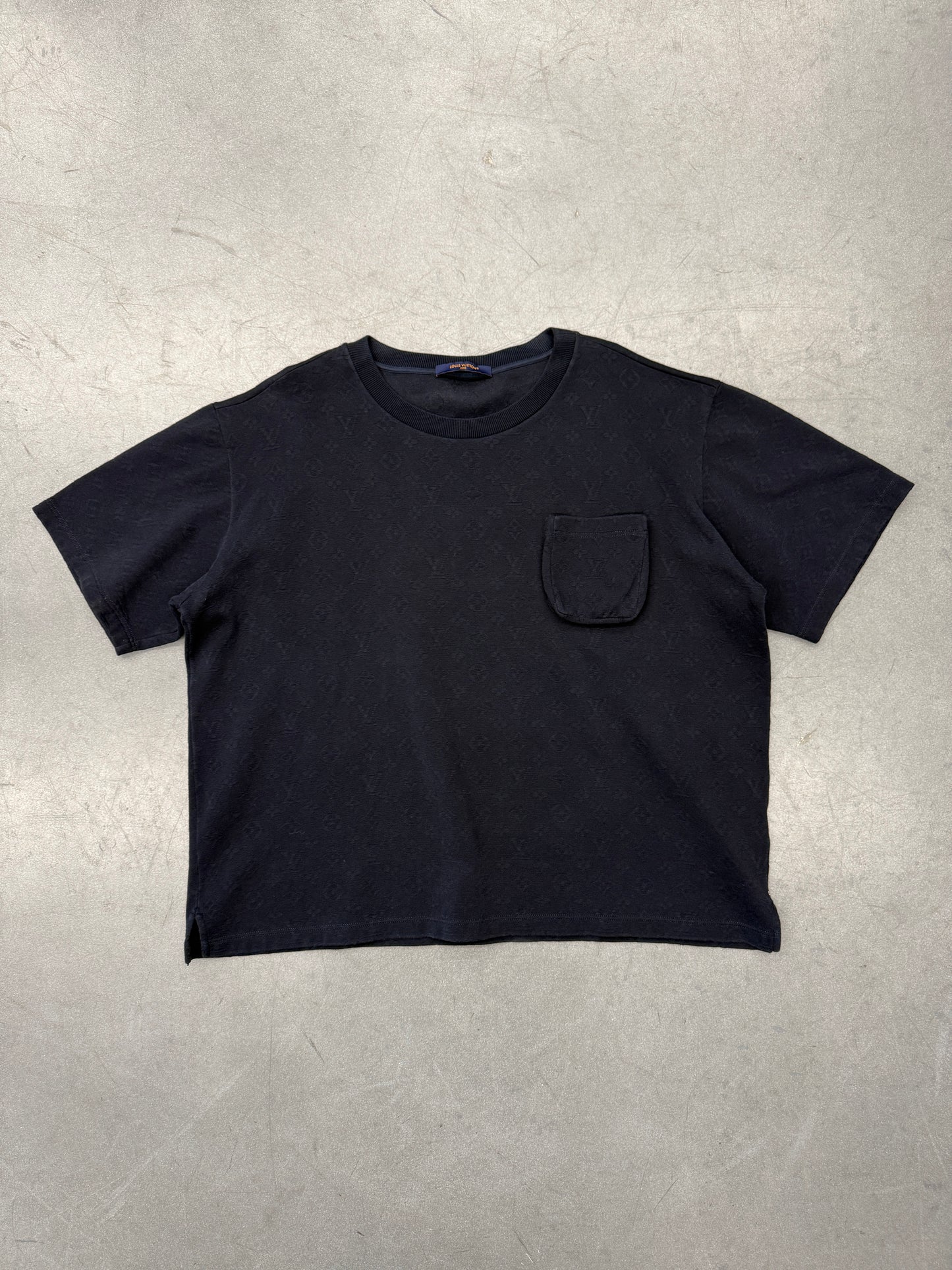 LOUIS VUITTON 3D POCKET MONOGRAM JACQUARD TEE