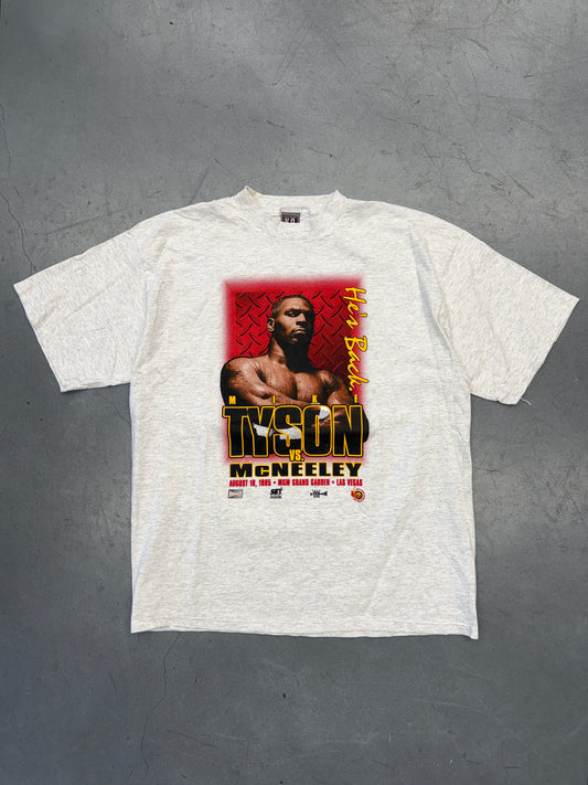 1995 MIKE TYSON VS. MCNEELEY LAS VEGAS TEE (MGM GRAND TAG)