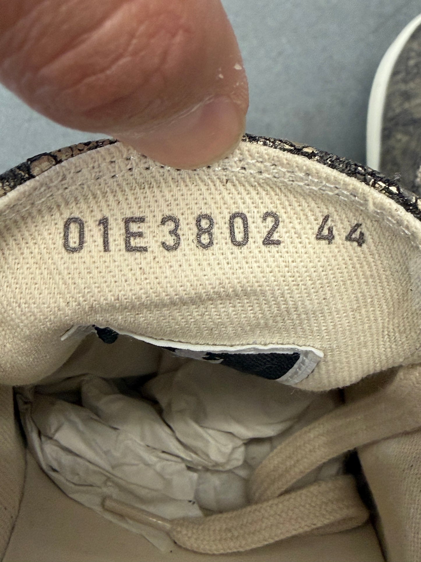 RICK OWENS DRKSHDW LOW-TOP  RAMONES SNEAKS - DARK GOLD