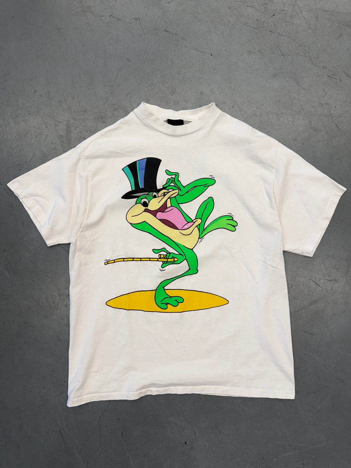 1990 WARNER BROS MICHIGAN J FROG RIBIT TEE (CHANGES TAG)