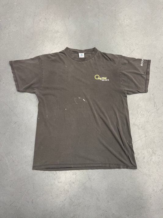 Y2K JOG DIAL WITH CALLER ID "GET HOOKED" TEE (SUPERIOR TAG)