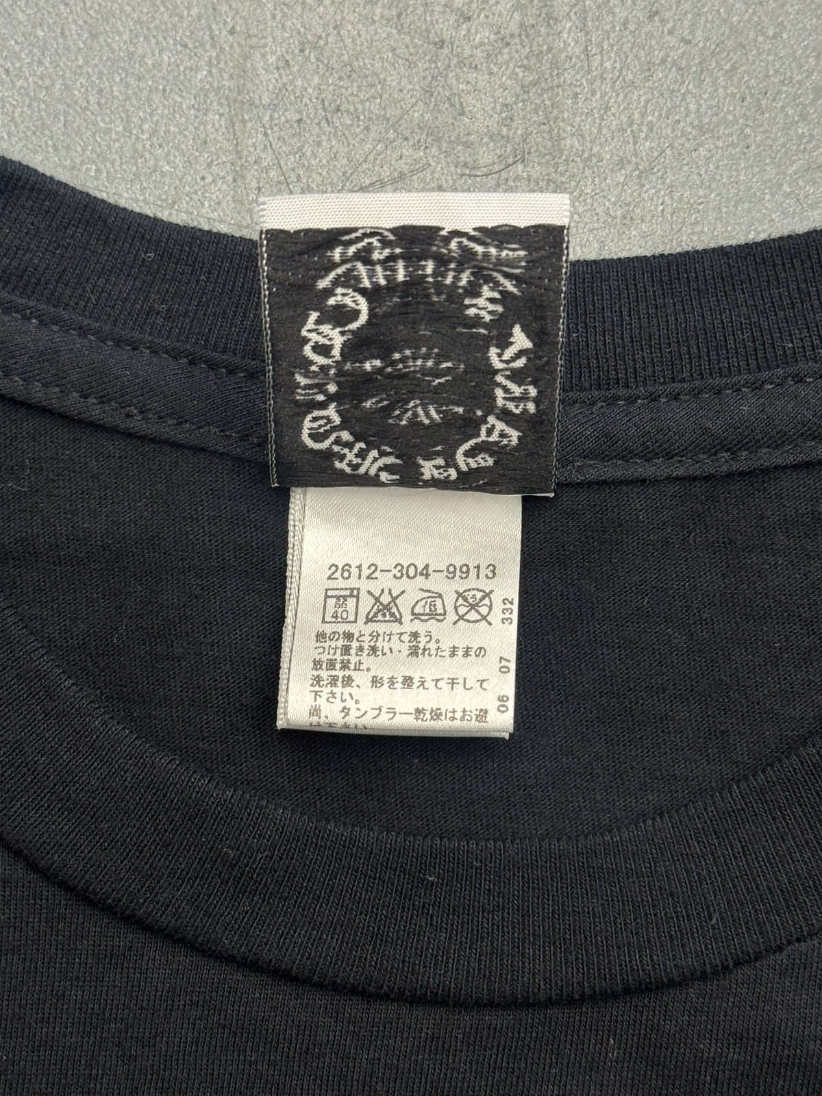 CHROME HEARTS X BAPE BABY MILO SCROLL TEE