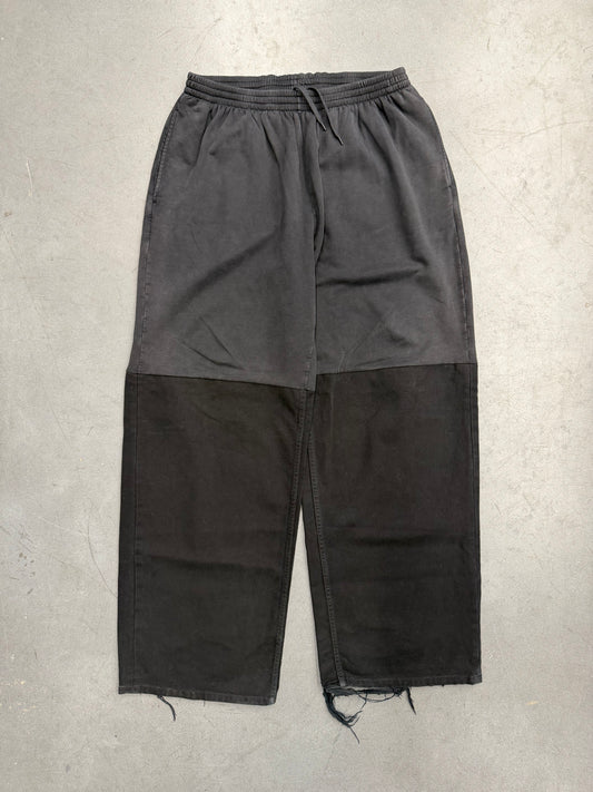 BALENCIAGA HYBRID DENIM SWEATPANTS