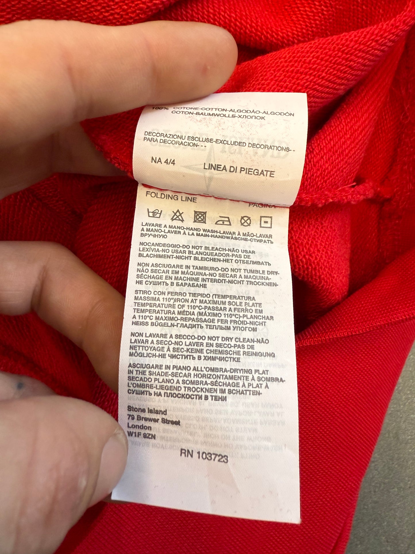 STONE ISLAND KNIT CREWNECK "PATCH LOGO"