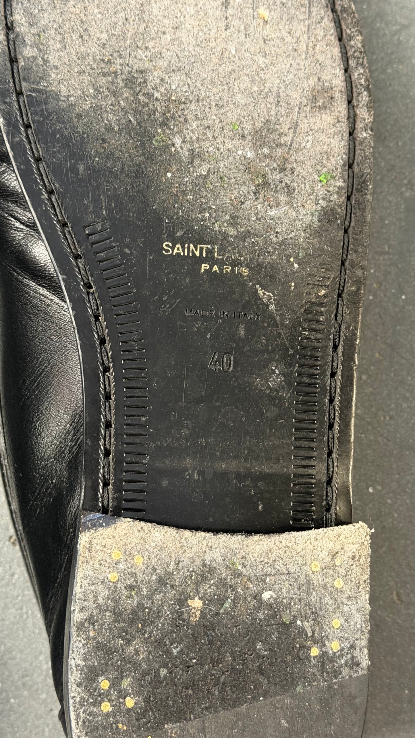 SAINT LAURENT LE LOAFER PENNY SLIPPERS