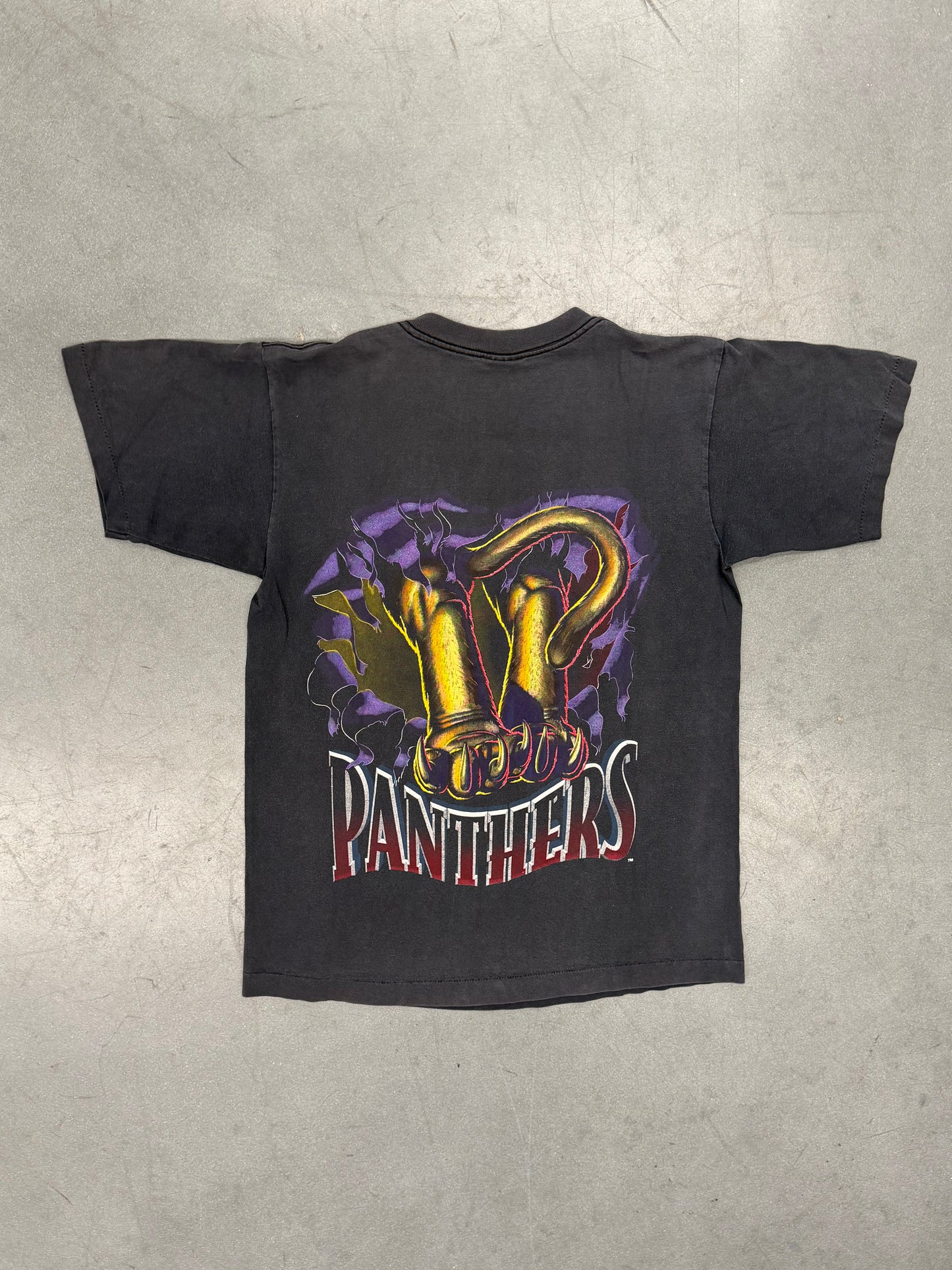 90S NUTMEG MILLS FLORIDA PANTHERS BREAKTHROUGH TEE