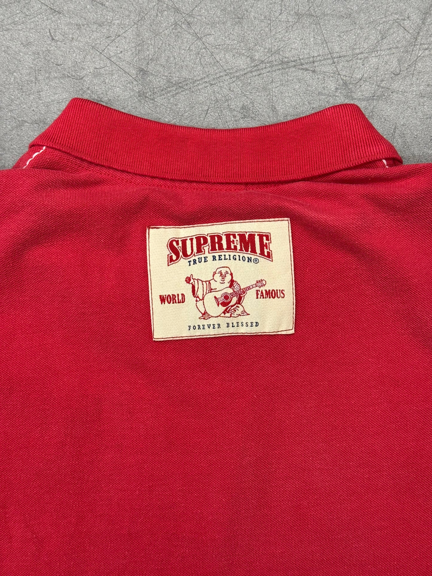 FW25 SUPREME TRUE RELIGION POLO SHIRT