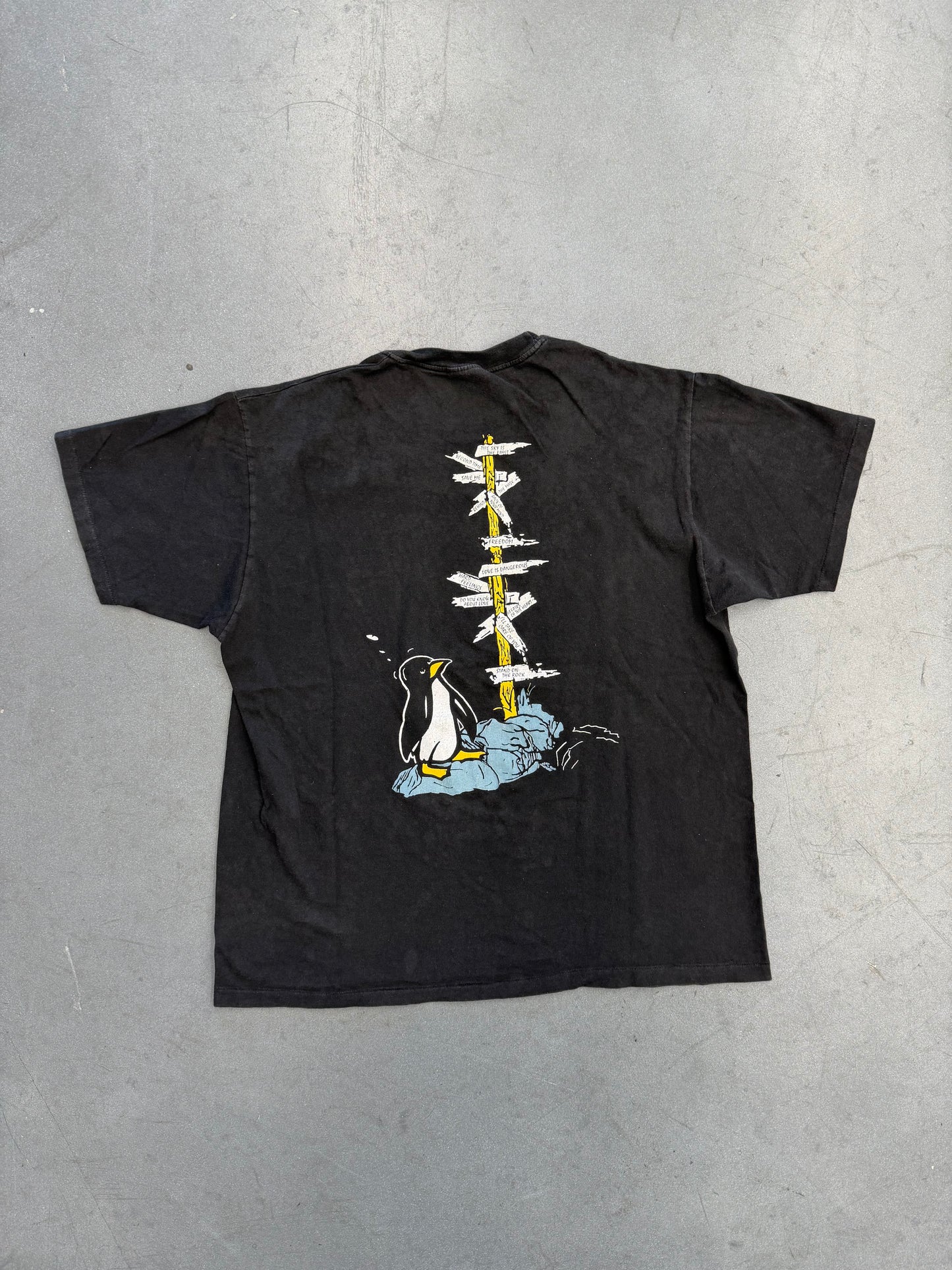 1990 FLEETWOOD MAC BEHIND THE MASK TEE (HANES TAG)