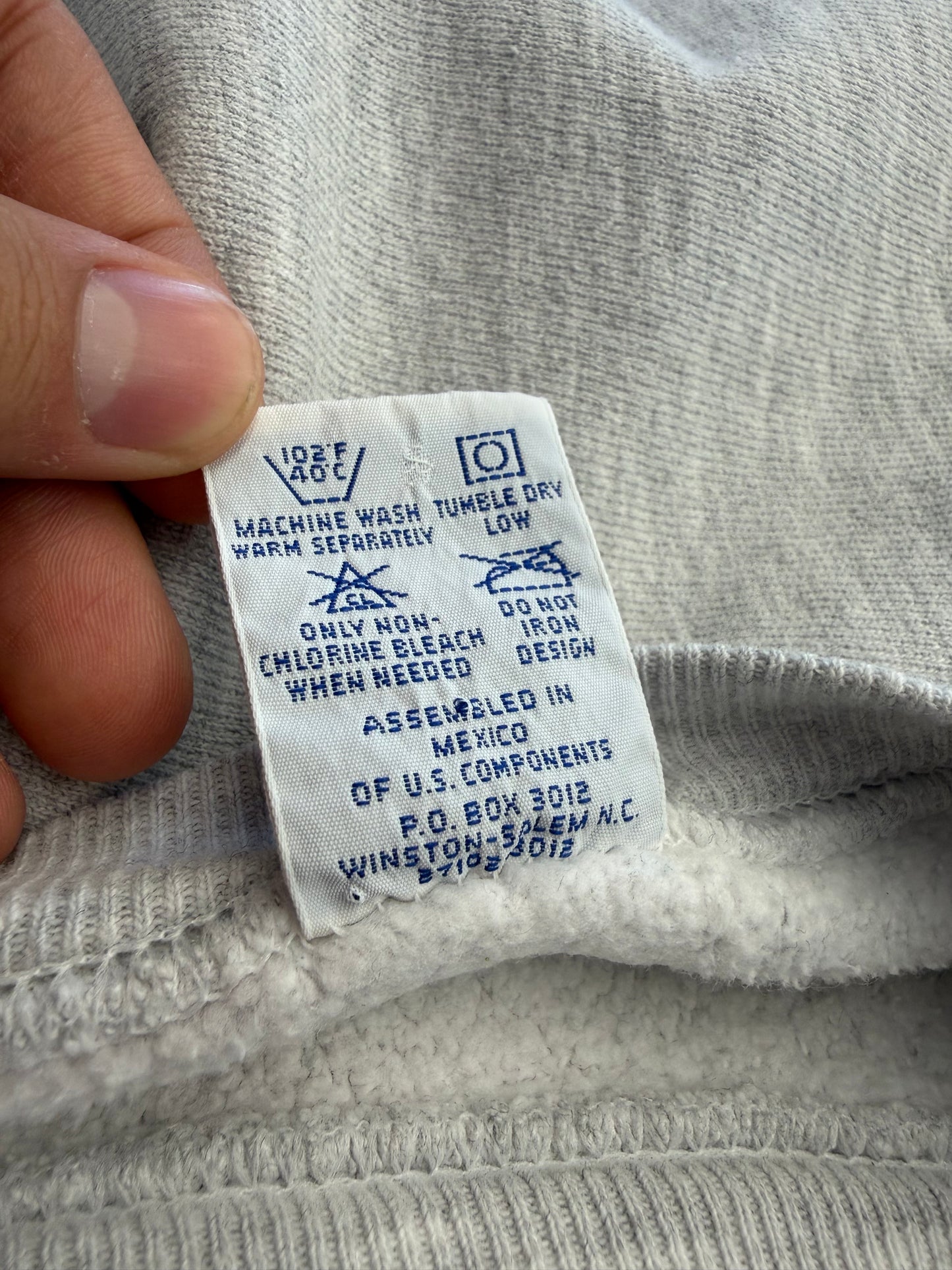 90'S VINEYARD CHAMPION REVERSE WEAVE CREWNECK (REVERSE WEAVE TAG)