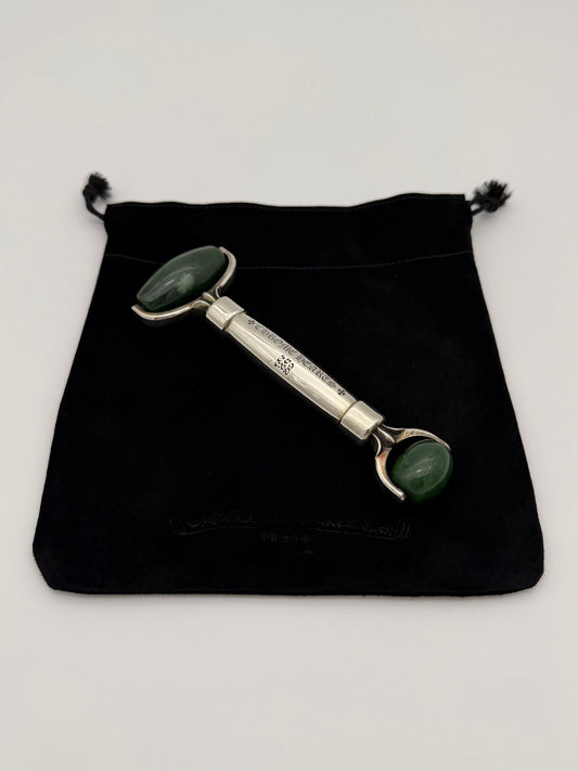 CHROME HEARTS SILVER CLB JADE FACIAL ROLLER CERTIFIED LOVER BOY