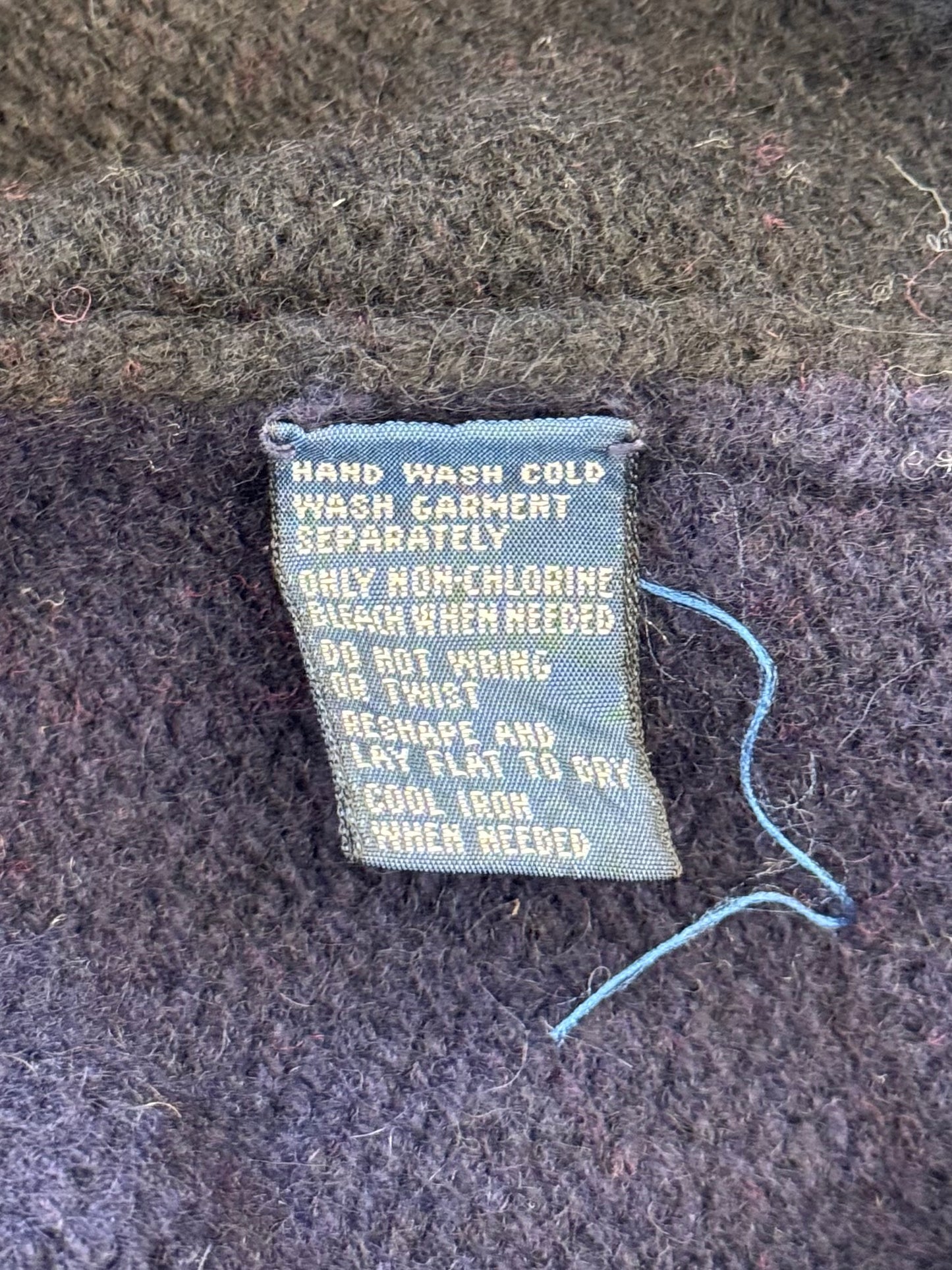 POLO RALPH LAUREN 9/11 MEMORIAL TRIBUTE 100% WOOL KNIT SWEATER