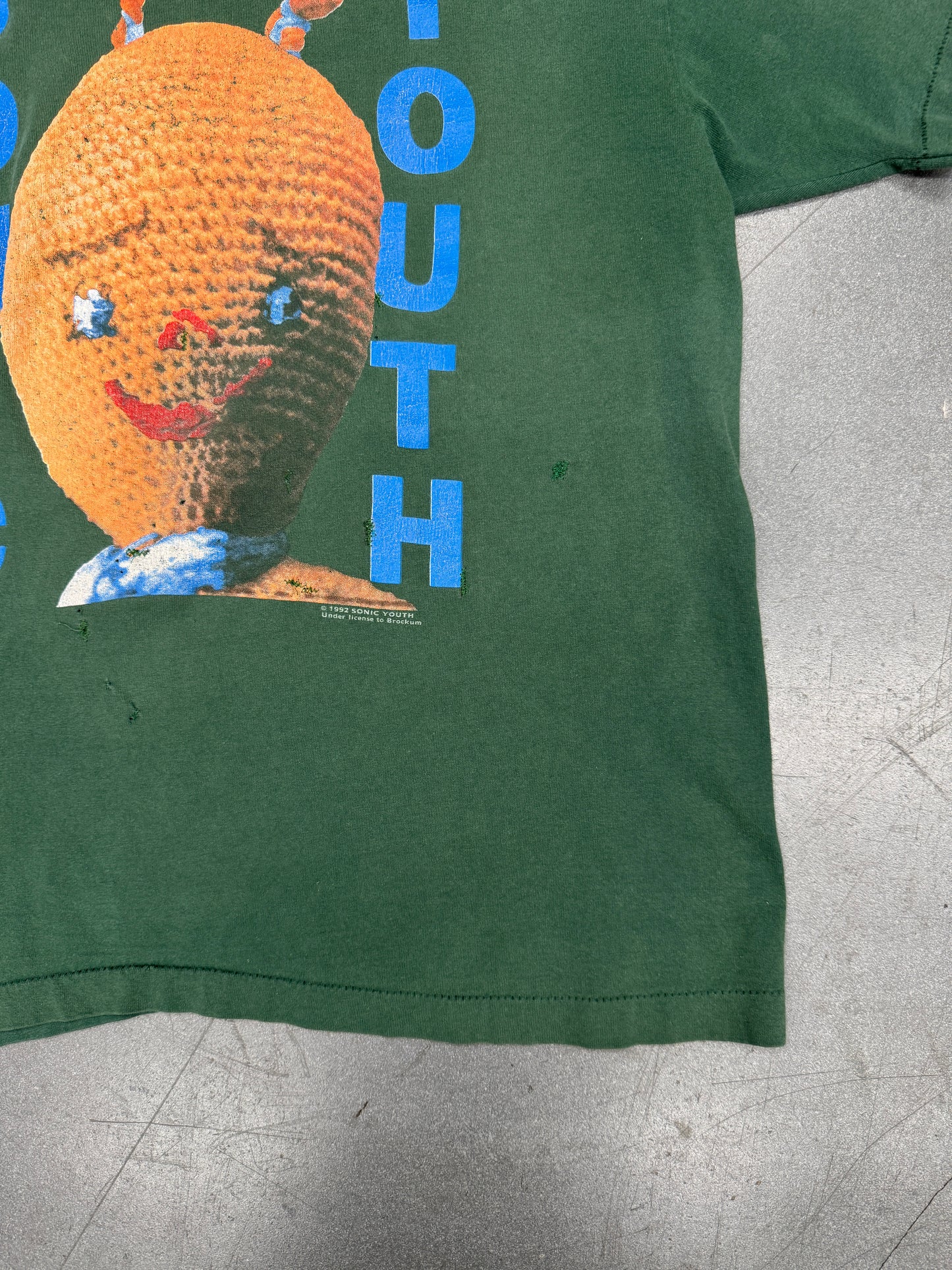 1992 SONIC YOUTH DIRTY MIKE KELLY TEE (RED BAR ANVIL TAG)