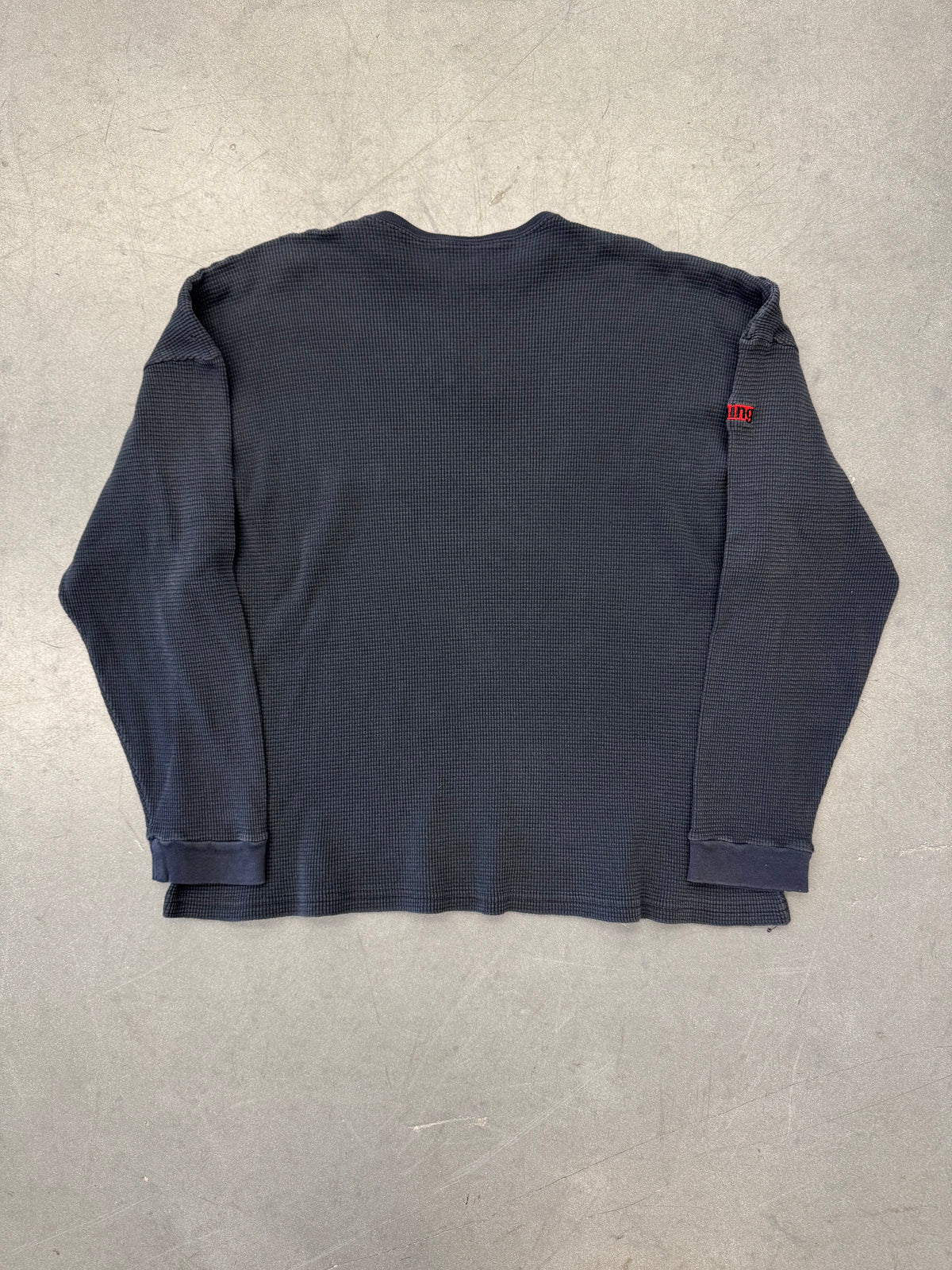 90S NINE INCH NAILS NIN NOTHING THERMAL LONG SLEEVE TEE (PULLED TAG)