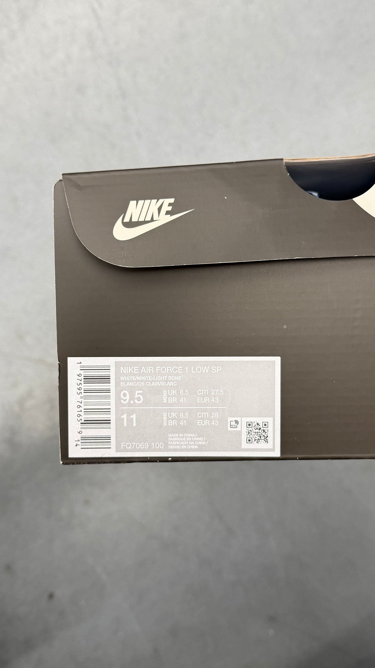 NIKE AIR FORCE 1 CACTUS PLANT FLEA MARKET WHITE (2024)