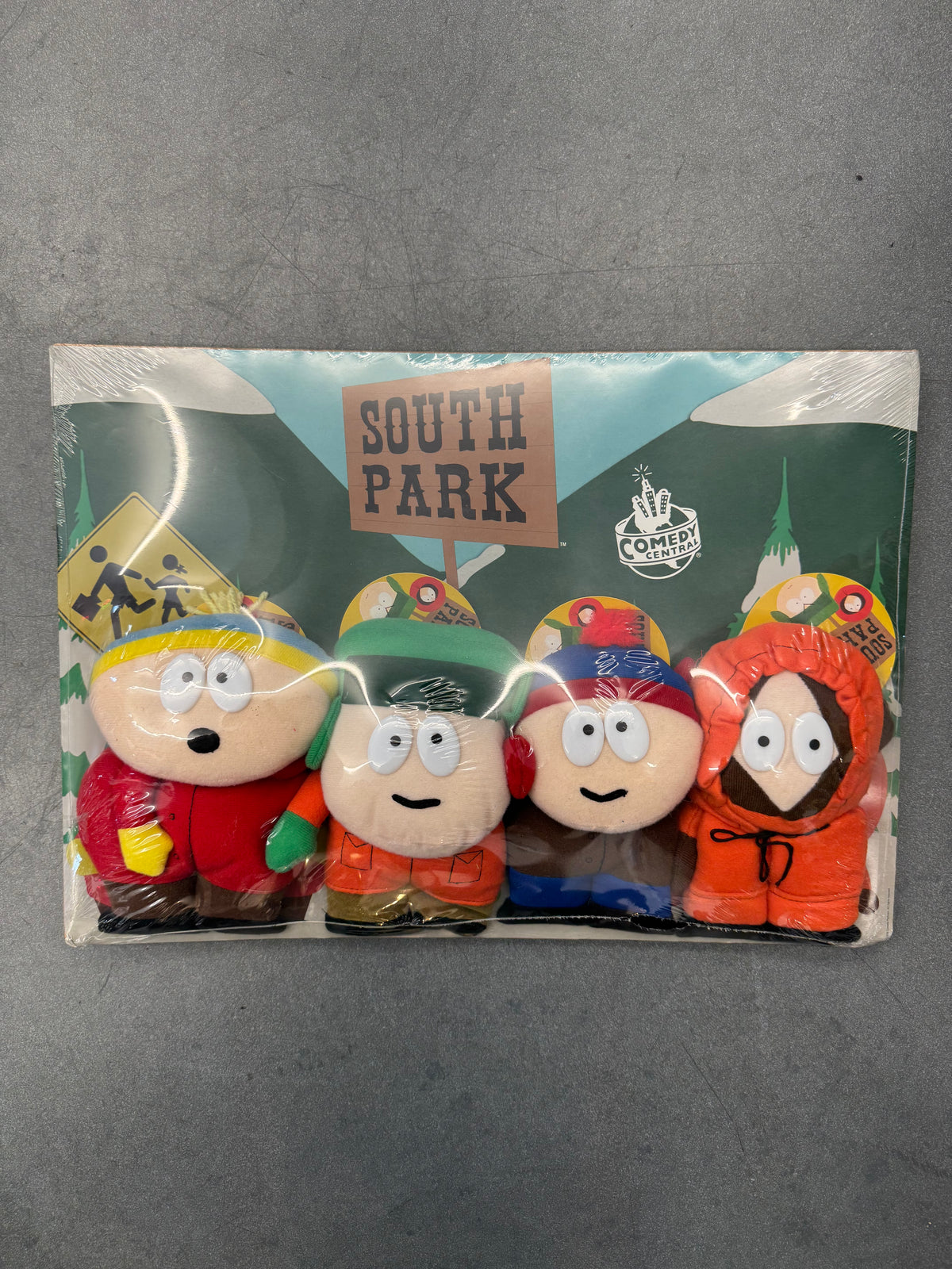 SOUTH PARK PLUSH SET (NEW IN BAG)