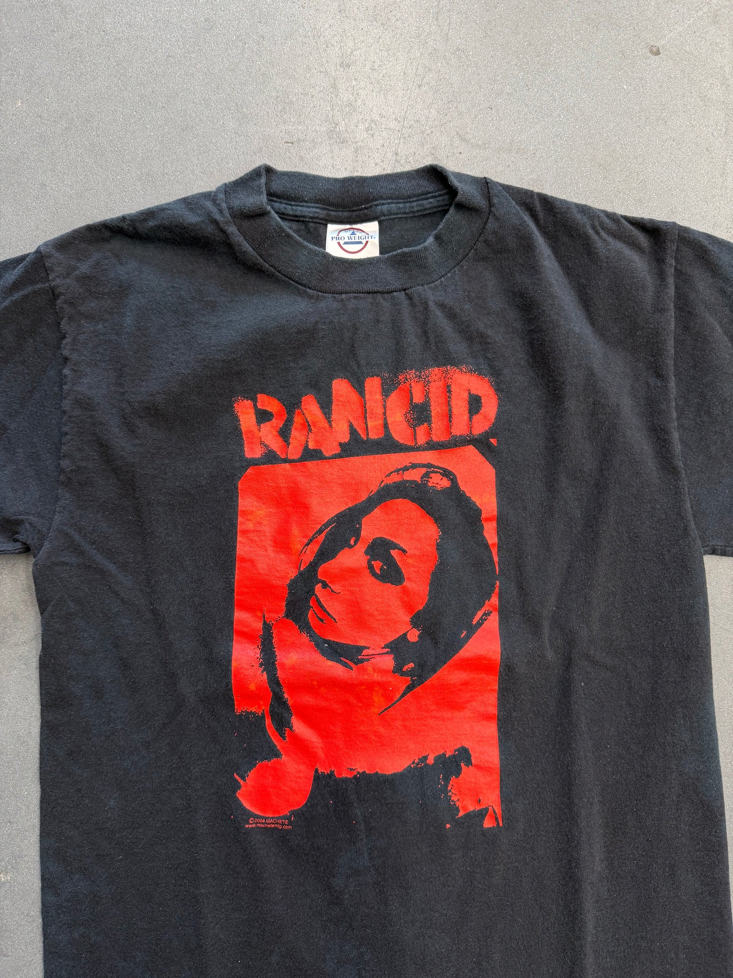 2004 RANCID MACHETE TEE (DELTA PRO WEIGHT TAG)