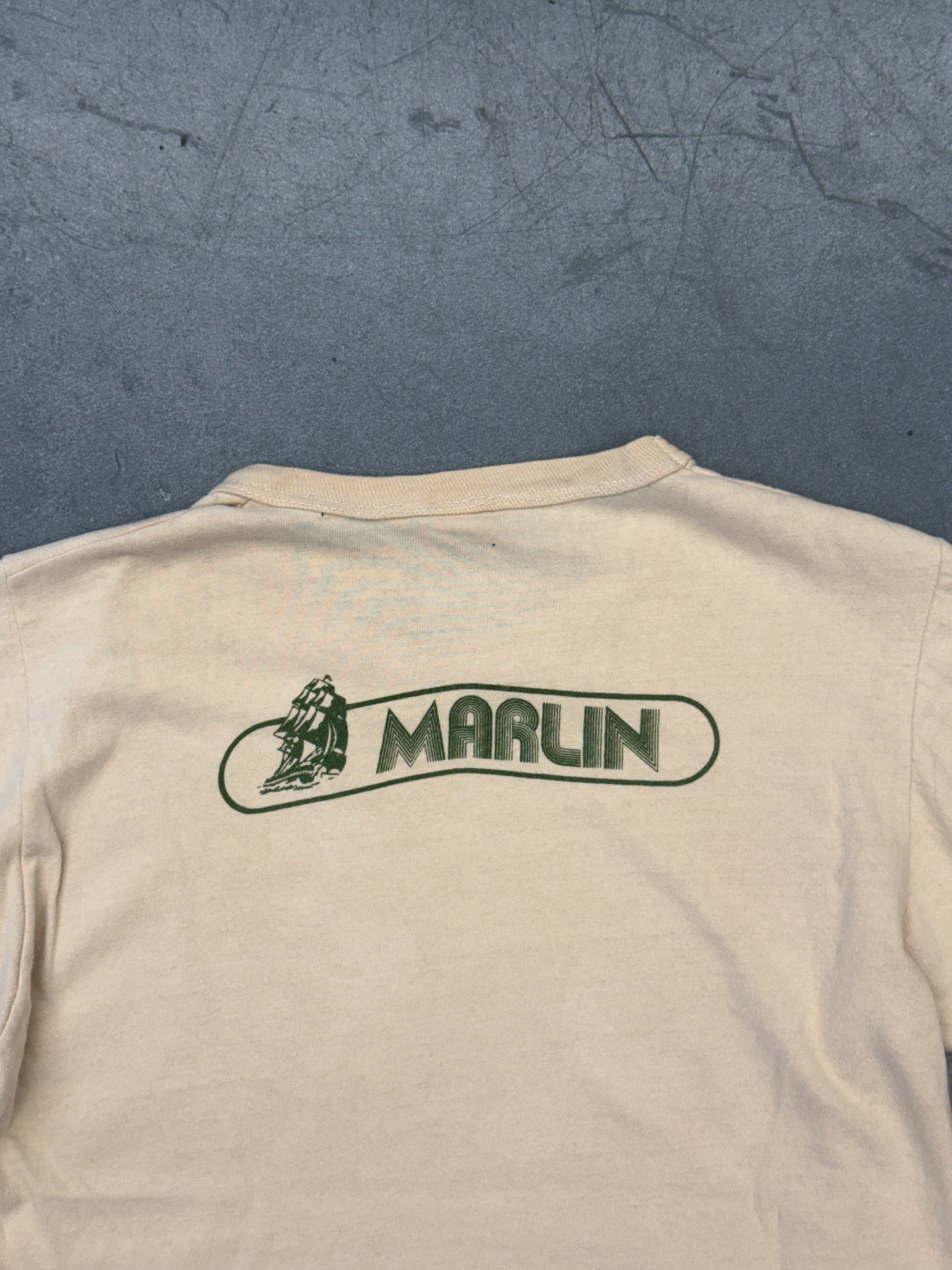 1970S RALPH MACDONALD SOUND OF A DRUM TEE (SPORTSWEAR TAG)