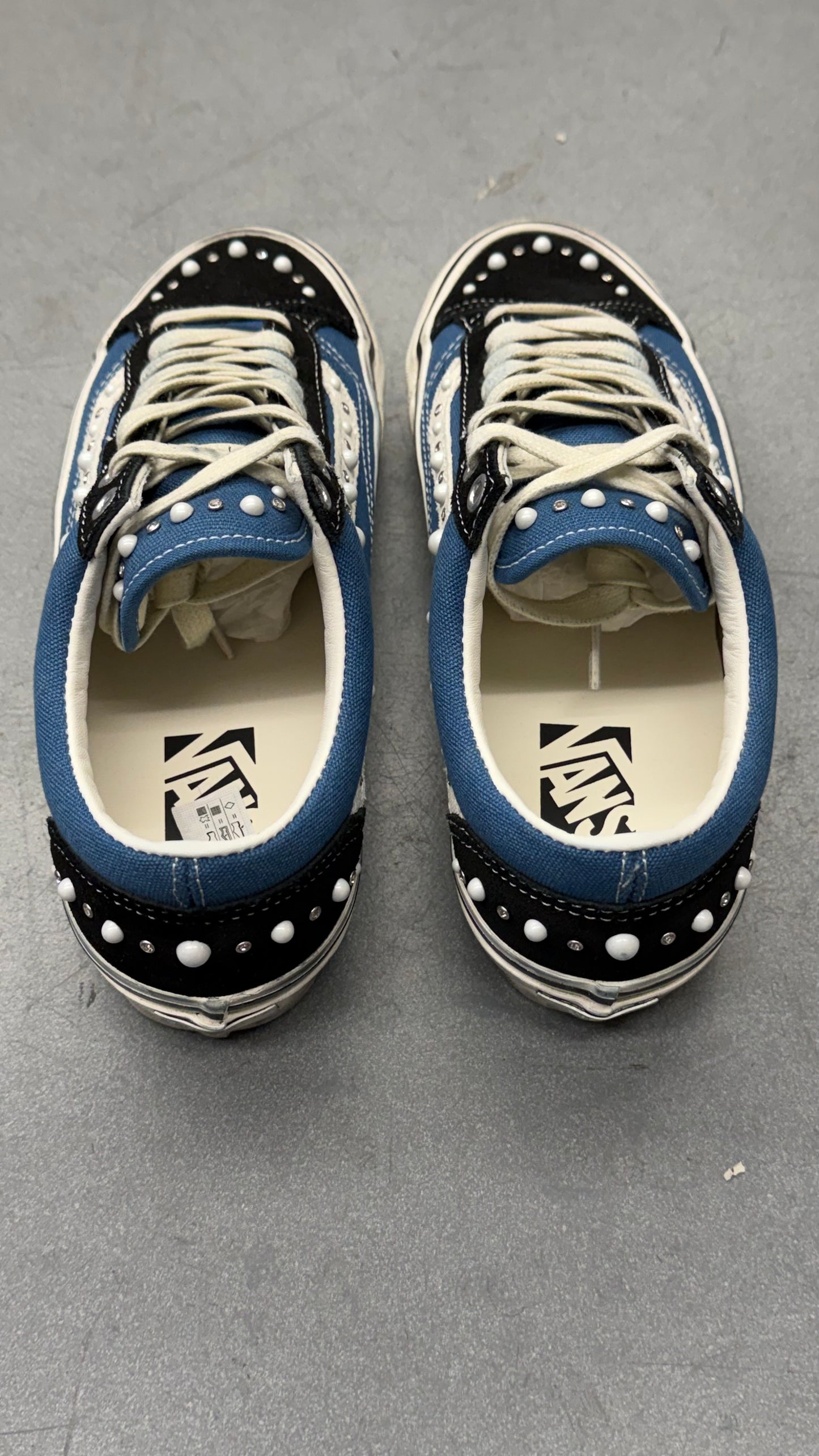 2026 VANS LX OLD SKOOL 36 PEARLIZED PACK - BLACK/NAVY