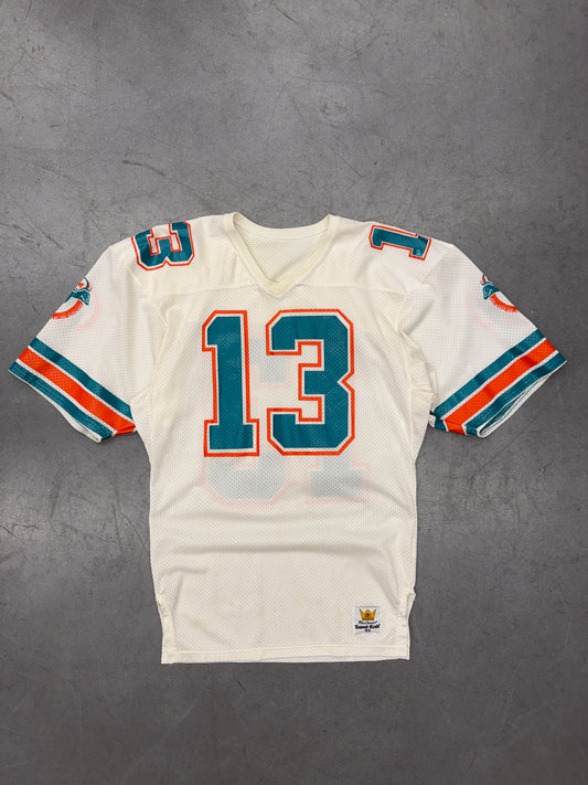 80S MACGREGOR SAND-KNIT DAN MARINO MIAMI DOLPHINS FOOTBALL JERSEY