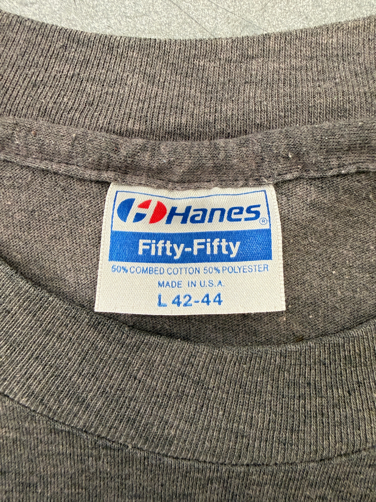 VINTAGE THE OUTLAW HORSEPOWER BOOSTER FADED TEE (HANES TAG)