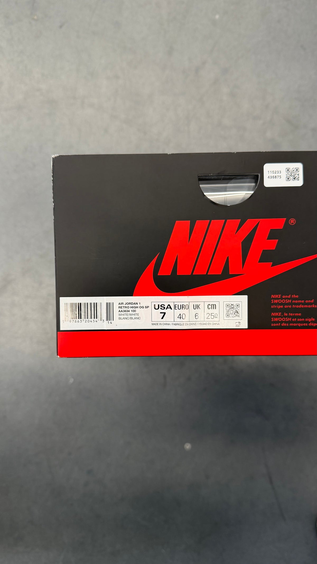 2026 JORDAN 1 RETRO HIGH VIRGIL ABLOH ARCHIVE ALASKA