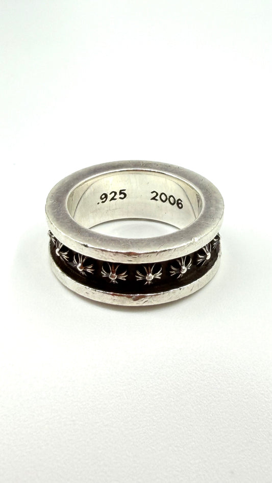 CHROME HEARTS BEARING MINI PLUS SILVER RING - 5
