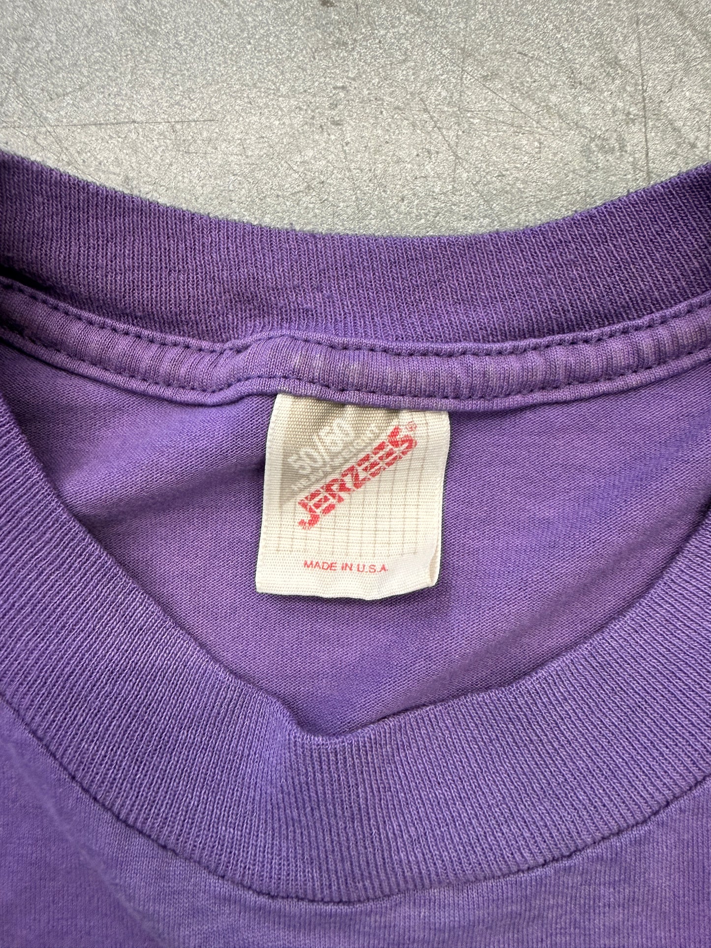 2001 LOS ANGELES LAKERS "DYNAMIC DUO" CUTOFF AND CROPPED TEE (JERZEES TAG)