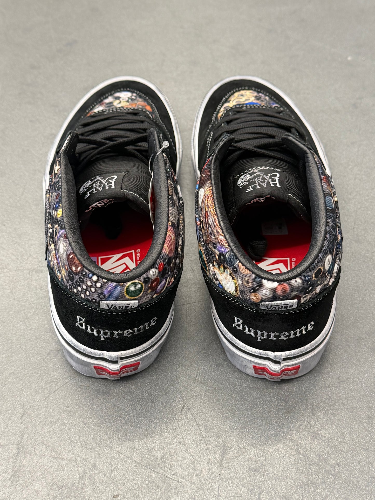 2026 VANS HALF CAB SUPREME X MIKE KELLEY - BLACK