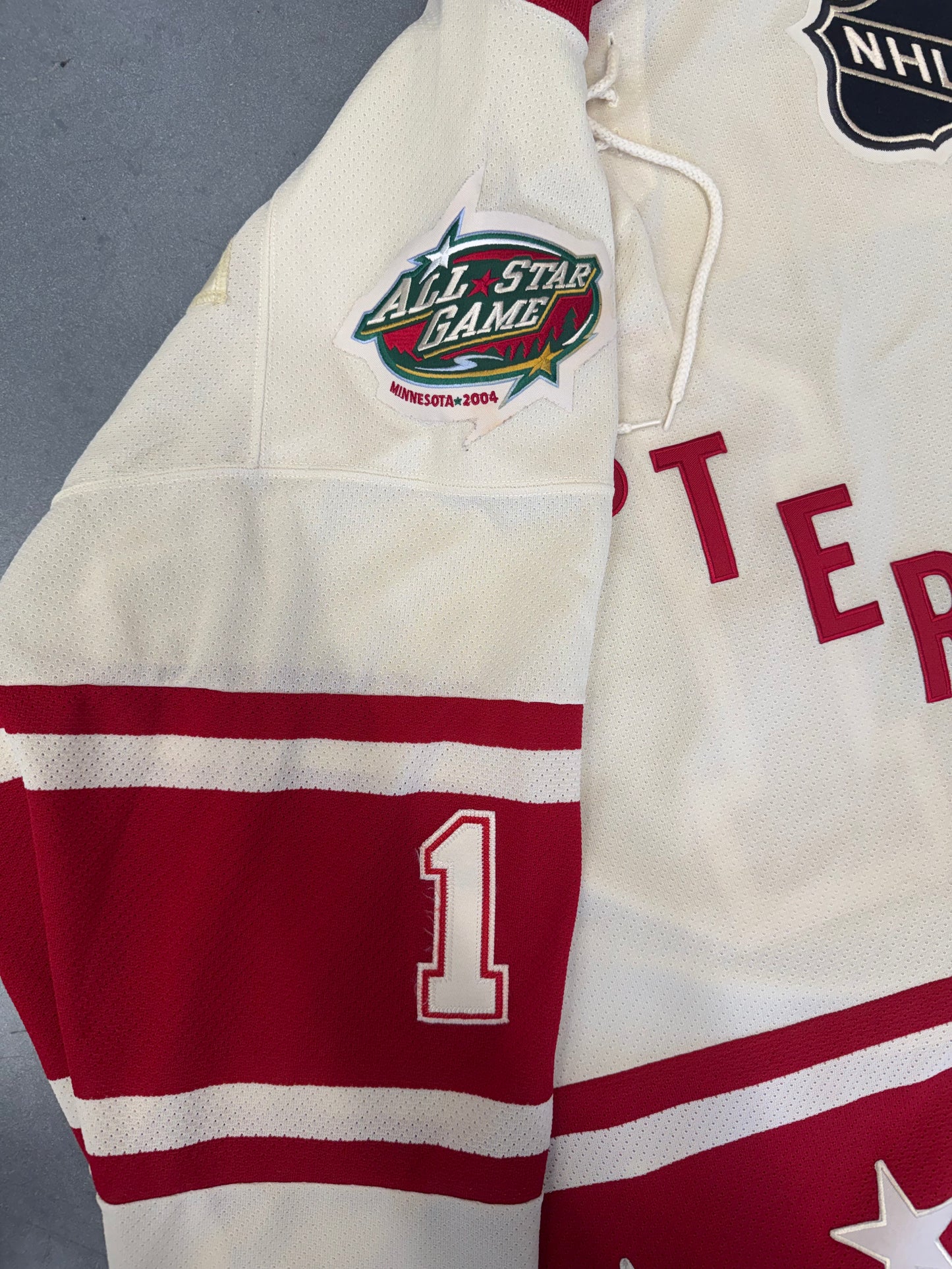 2004 NHL ALL-STAR GAME MINNESOTA ROBERT LUONGO CCM HOCKEY JERSEY
