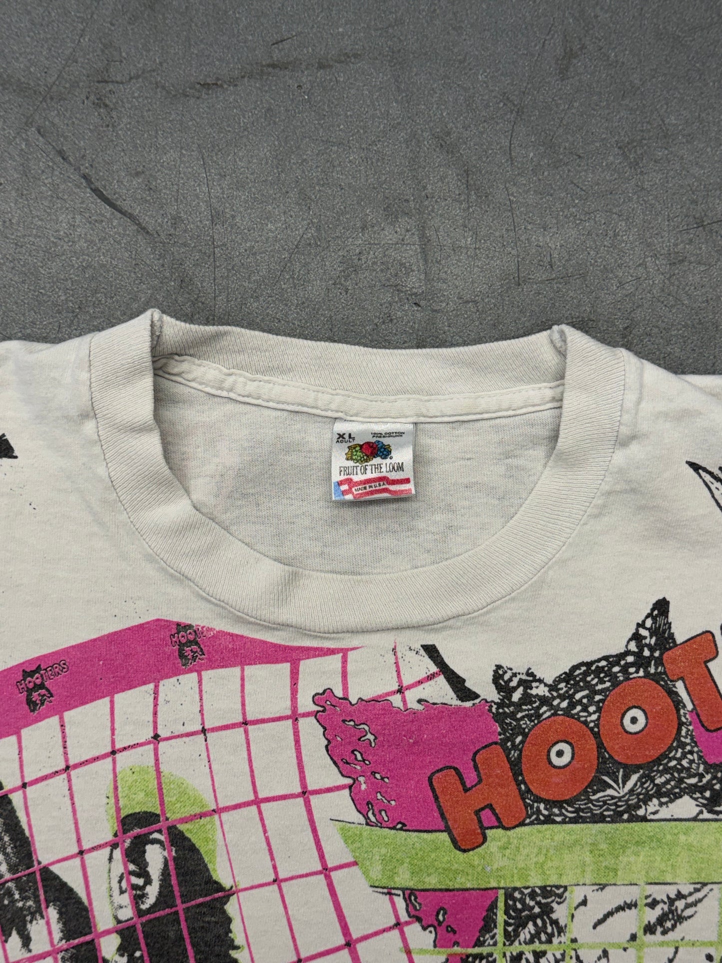 90'S HOOTERS VOLLEYBALL AOP TEE (FOTL TAG)