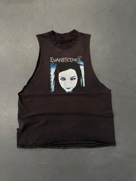 2003 EVANESCENCE FALLEN PROMO CUTOFF TEE (PULLED TAG)