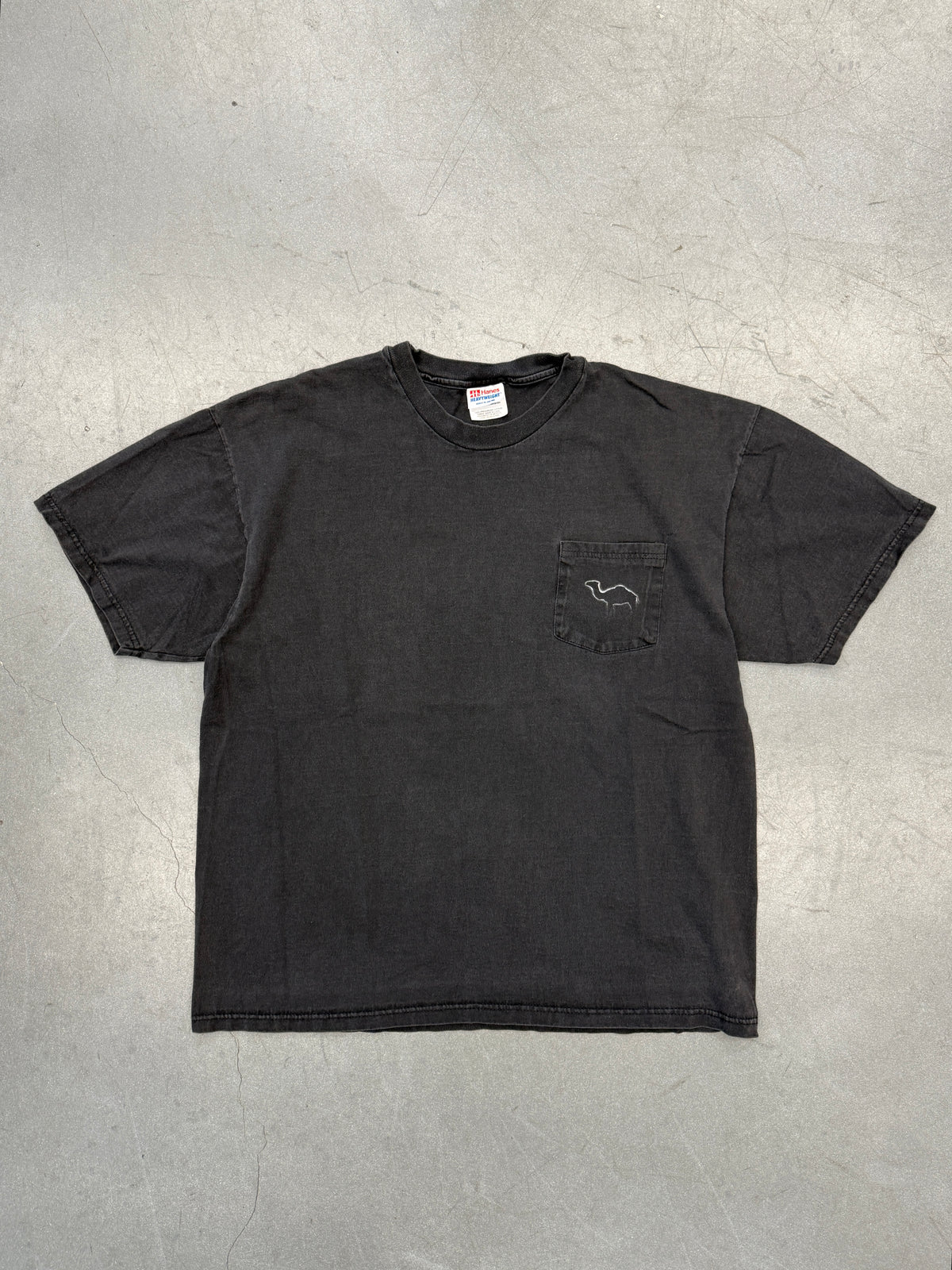 90'S CAMEL ECLIPSE POCKET TEE (HANES HEAVYWEIGHT TEE)