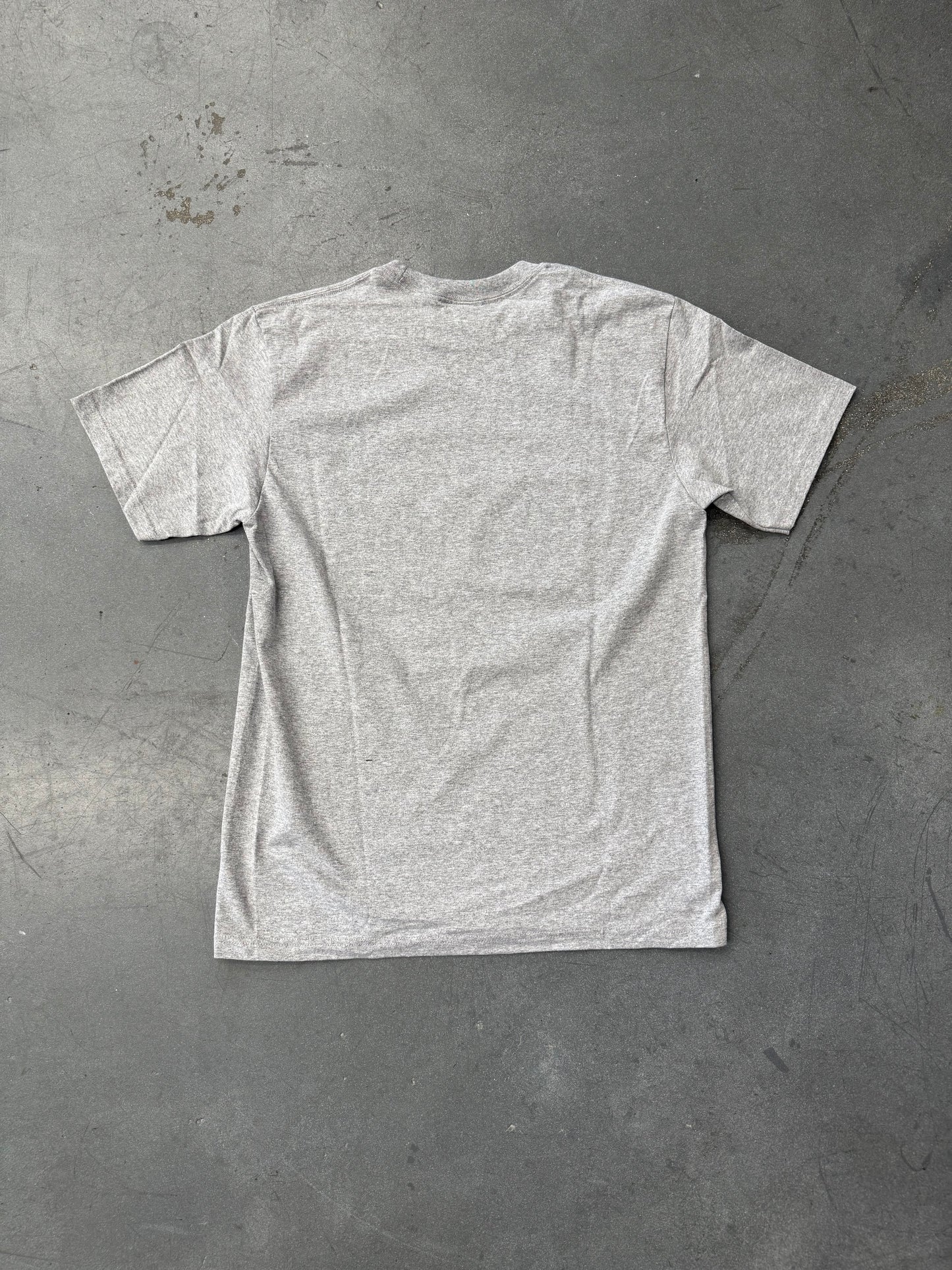 SS26 SUPREME ARABIC BOX LOGO TEE - HEATHER GREY