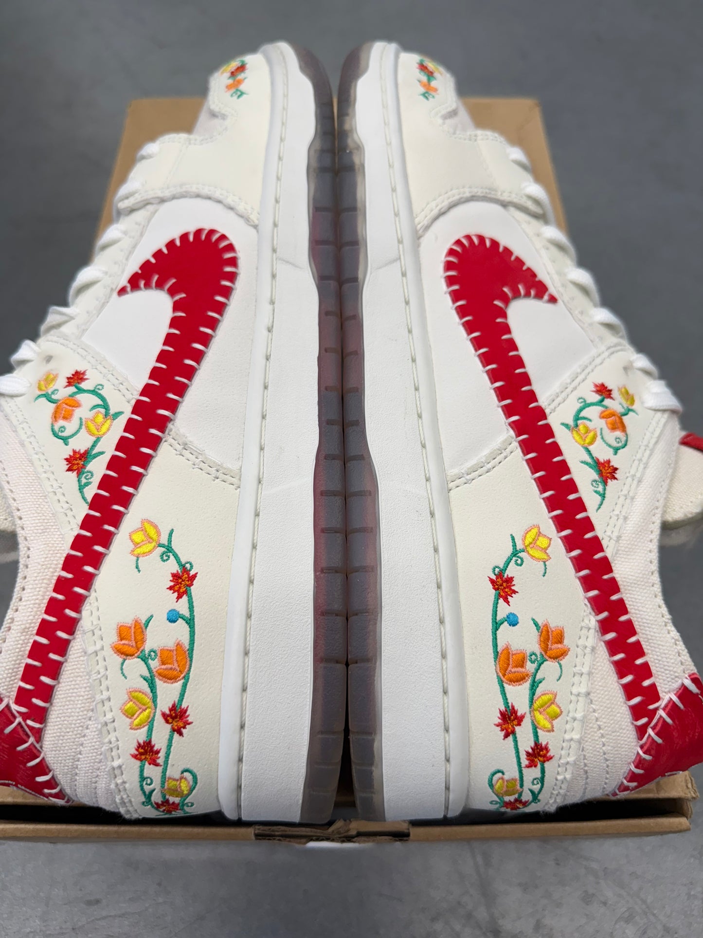 2023 SIZE 13 NIKE SB DUNK LOW DECON N7 OPTI YELLOW UNIVERSITY RED