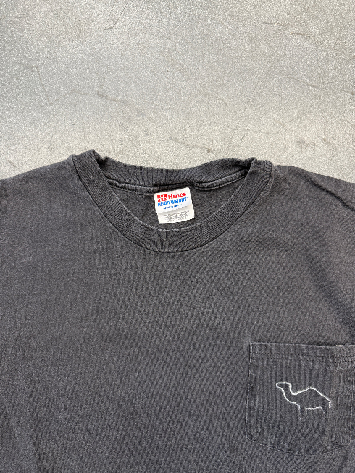 90'S CAMEL ECLIPSE POCKET TEE (HANES HEAVYWEIGHT TEE)