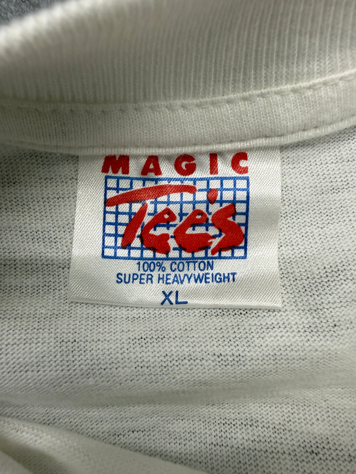 90'S MIAMI HURRICANES HELMET & FIELD TEE (MAGIC TEE'S TAG)