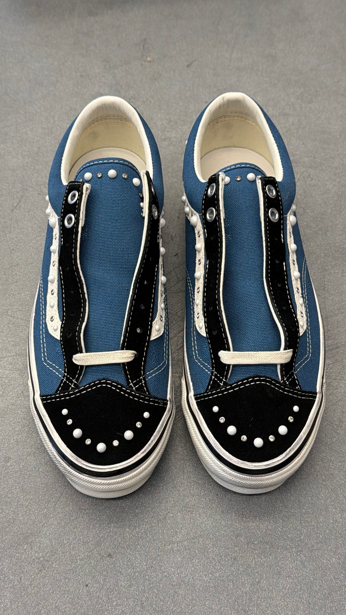 2026 VANS LX OLD SKOOL 36 PEARLIZED PACK NAVY/BLACK